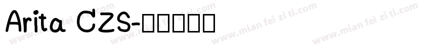 Arita CZS字体转换